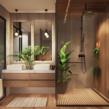 Detalle de cocina moderna